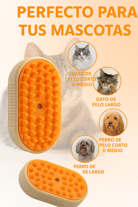 Cepillo a Vapor para Mascota