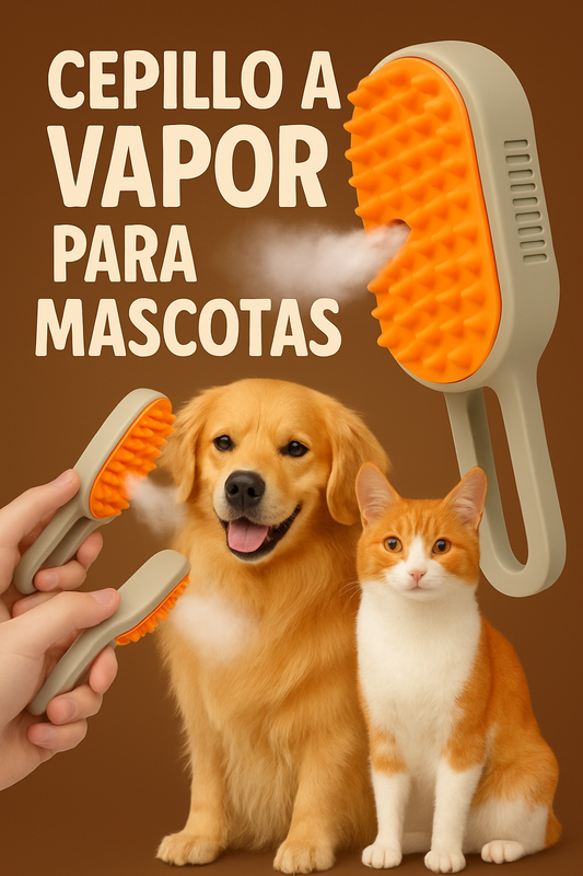 Cepillo a Vapor para Mascota