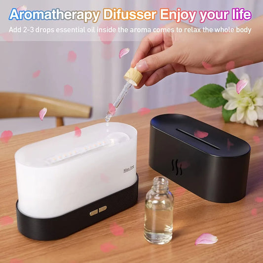 Humidificador Llama con luces led